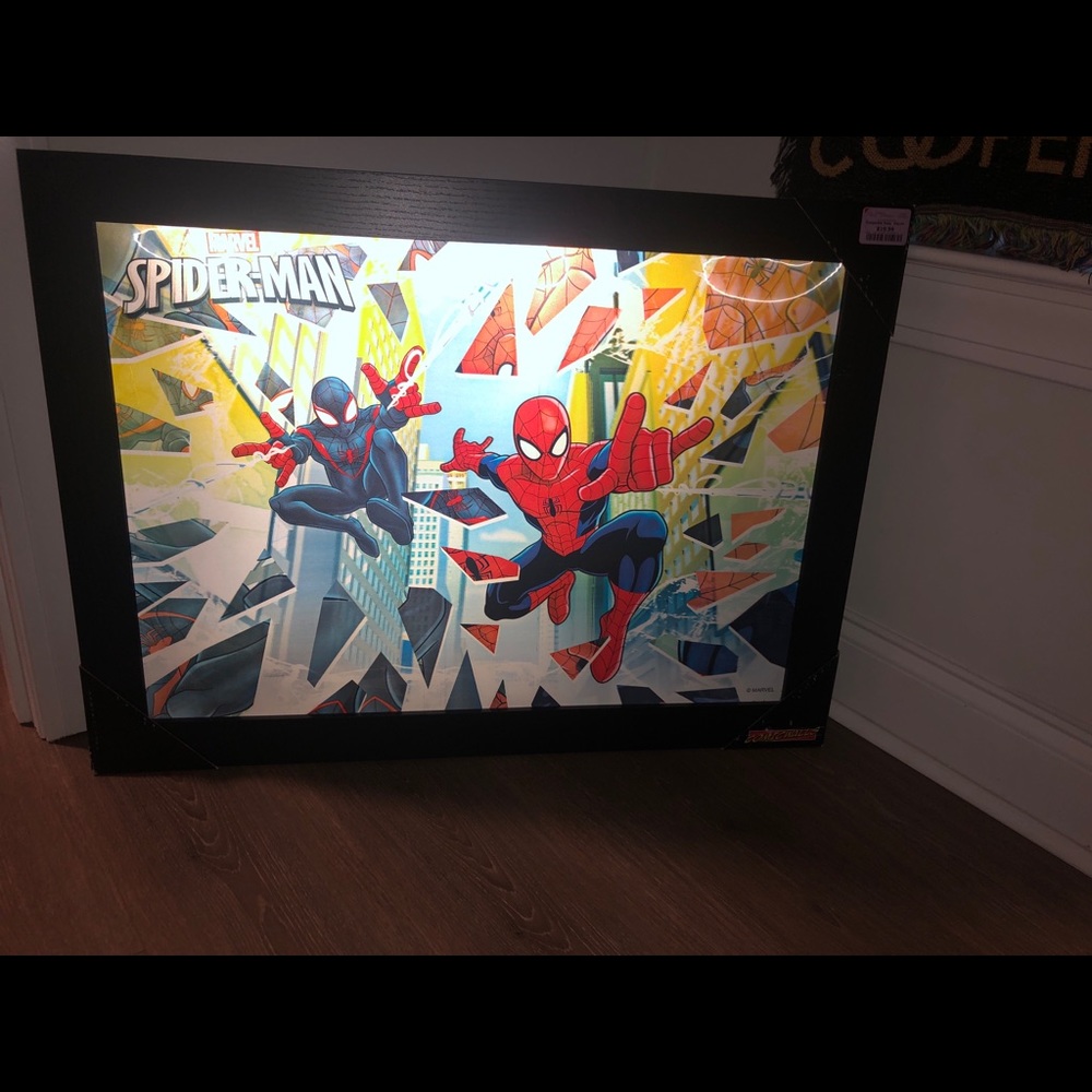 Marvel Spider-Man 3D Wall Art Lenticular 22x31 Framed New ComicWalls